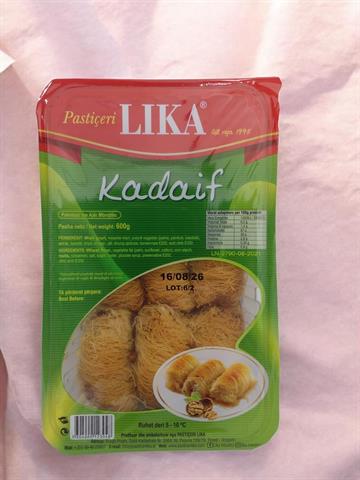 Lika Baklava mit Kadaif 600gr(1*8)