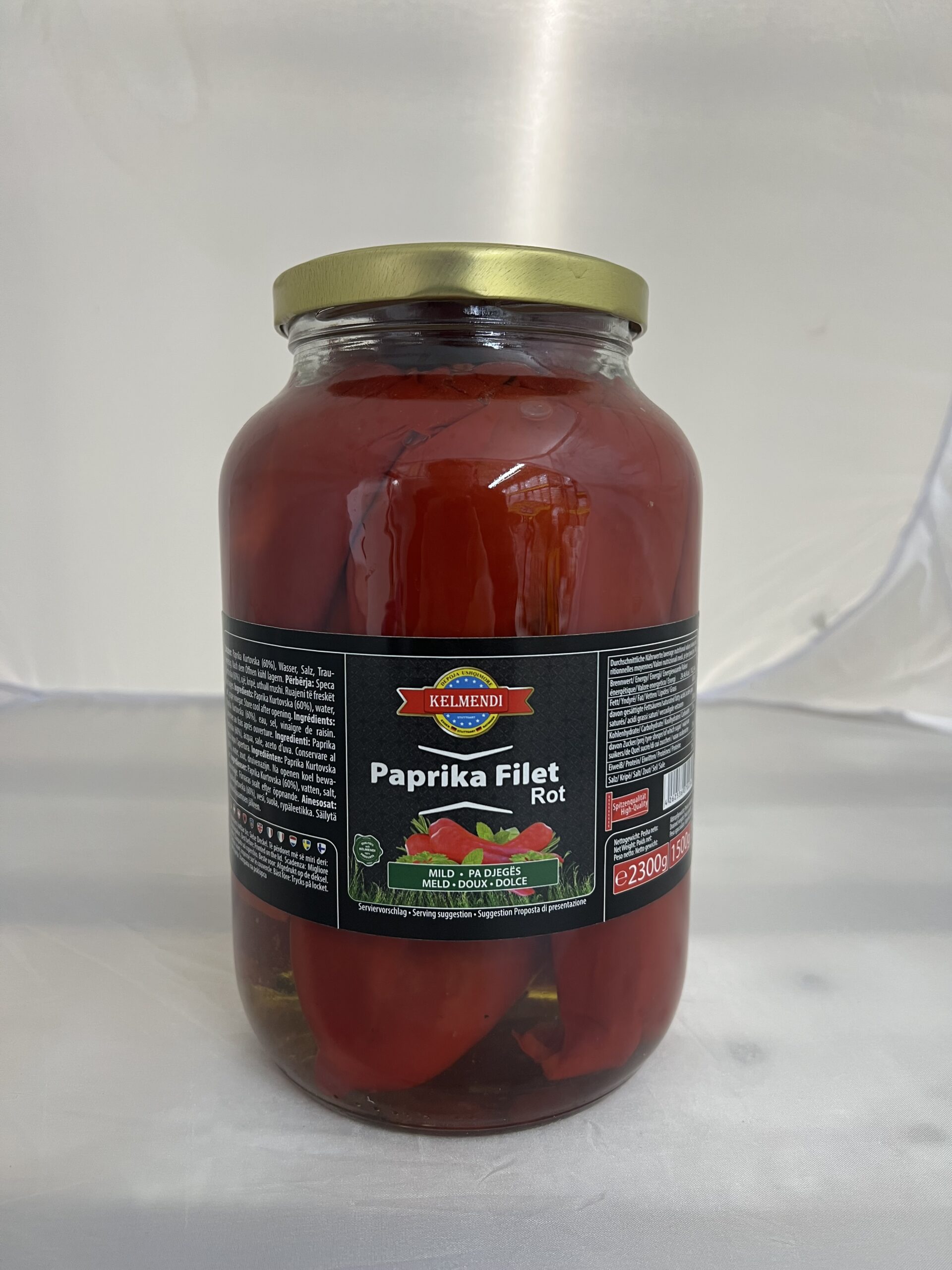 Paprika Filet Rot 2.3 Kg (1*6)
