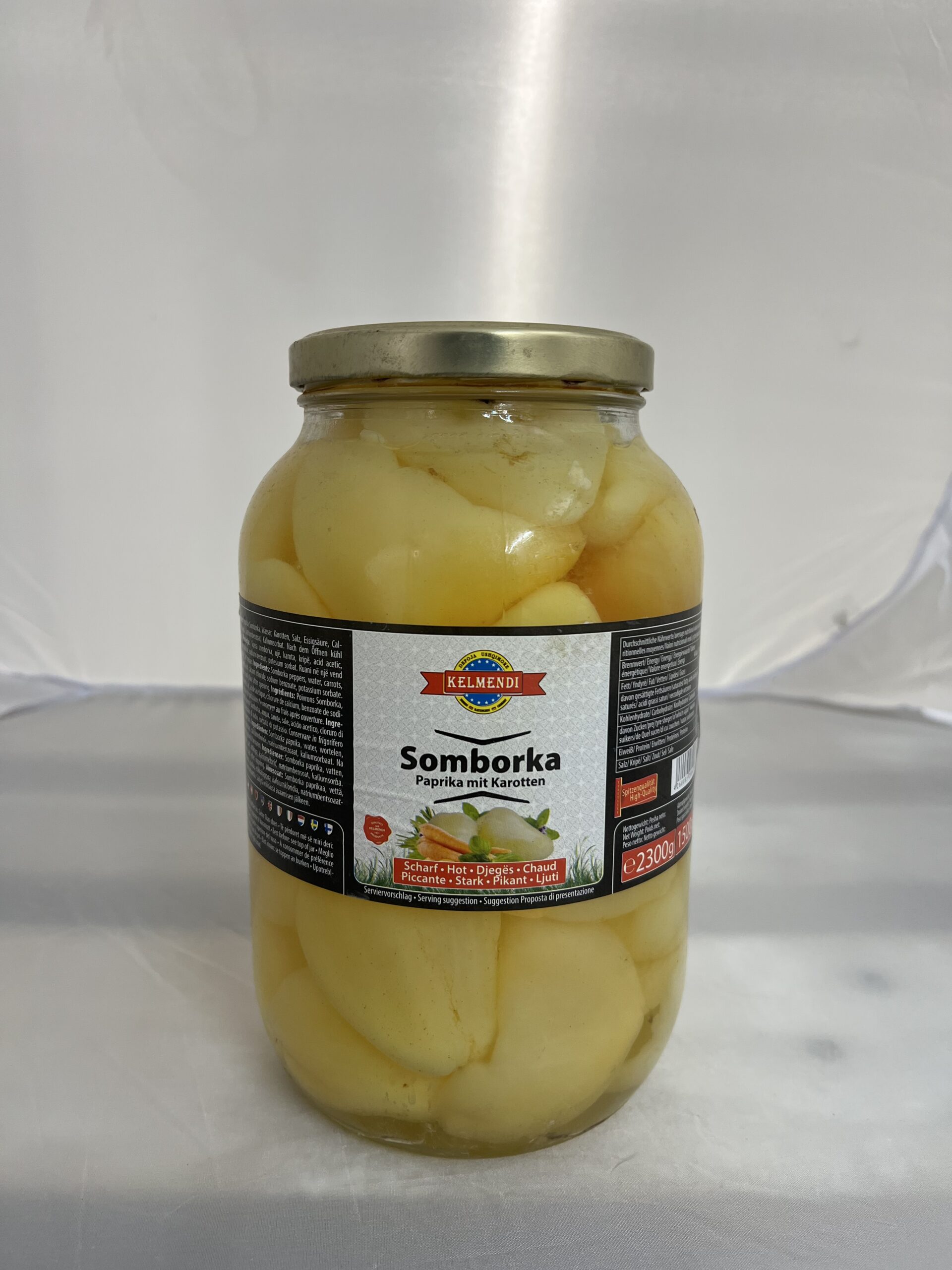 Paprika Somborka Gelb 2.5 Kg (1*6)