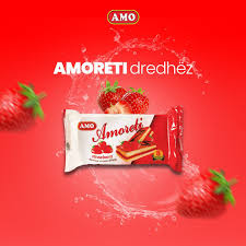 Amoreti Strawberry  200gr (1*15)