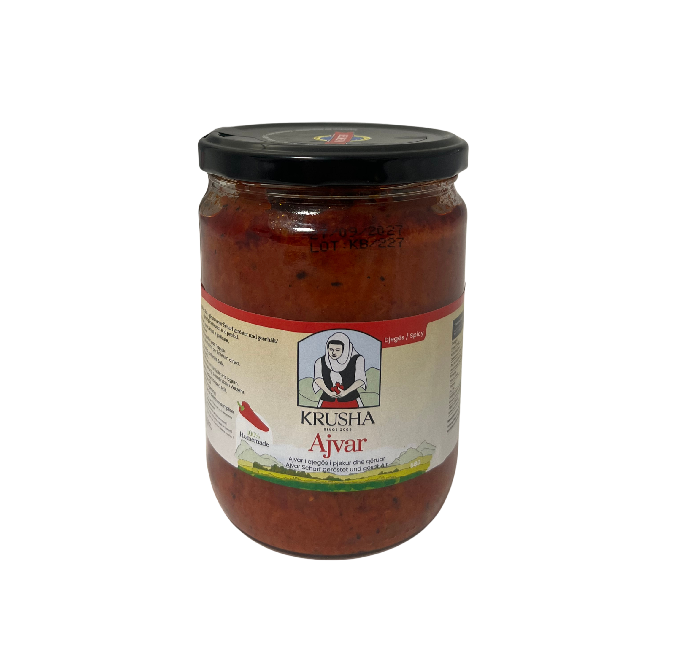 Krusha Ajvar Scharf 0,580gr (1*12)