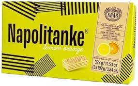 Napolitanke Zitrone 327 gr (1*16)
