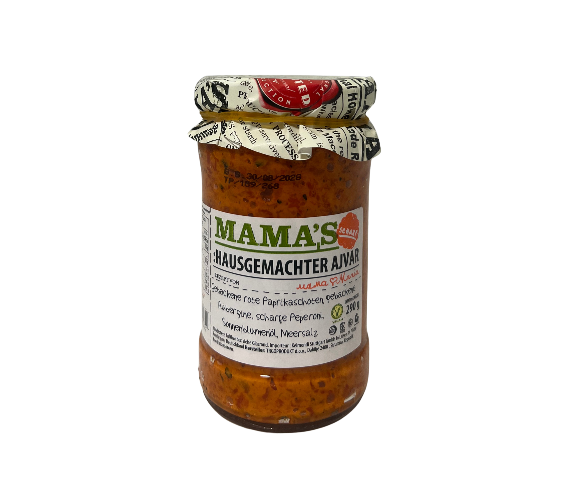Mama's Ajvar scharf 290gr (1*12)