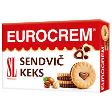 Eurocrem Sandwich cake 250gr (1*16)