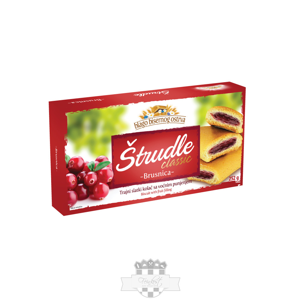 Strudle Preiselbeere Zitoperada 252gr (1*12)