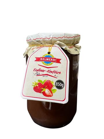 Marmelade Erdbere 850gr Kelmendi (1*12)