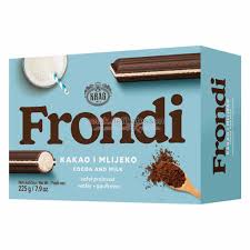 Frondi Wafel Kakao mit Milch 250gr(1*24)