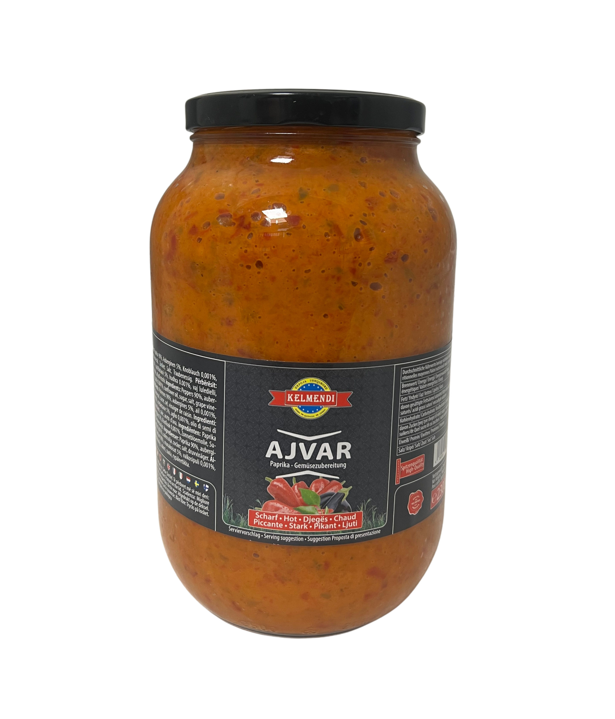 Ajvar Kelmendi Scharf 2,5 Kg (1*6)