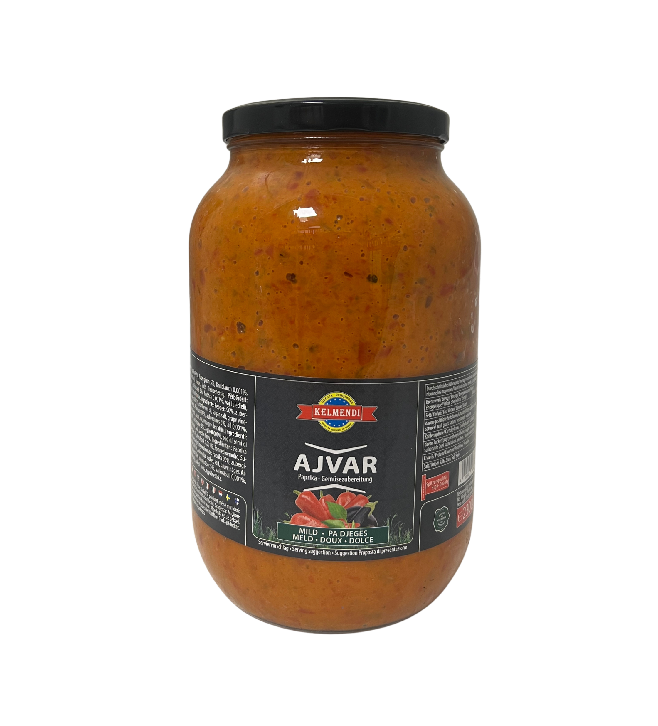 Ajvar Kelmendi Mild 2,5 Kg (1*6)