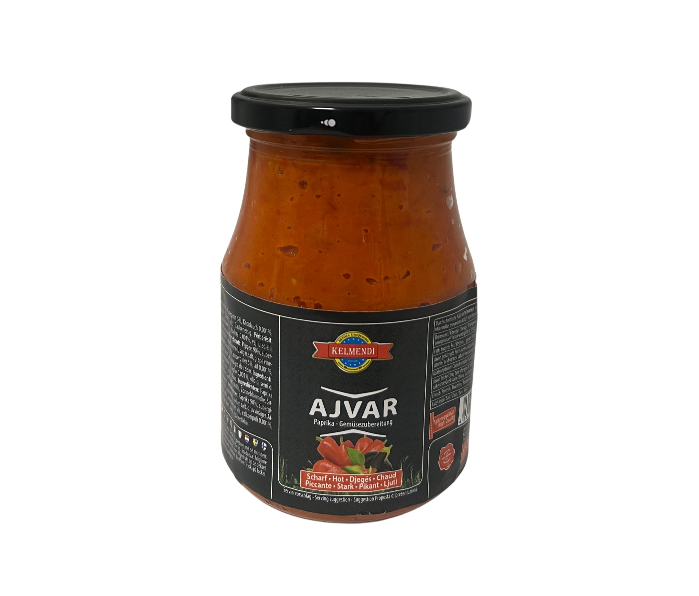 Ajvar Kelmendi Scharf 350gr (1*12)