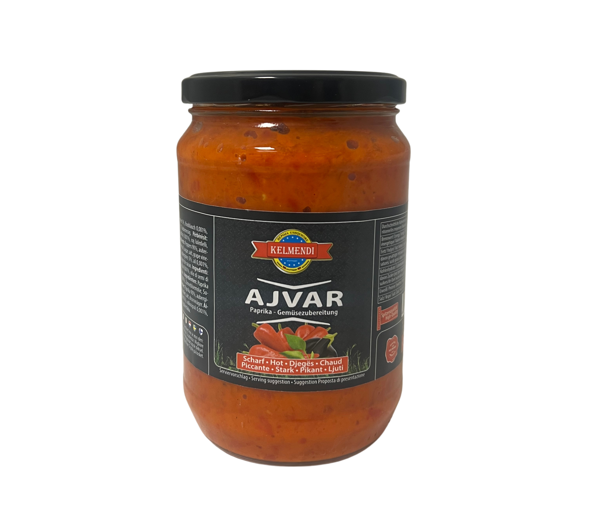 Ajvar Kelmendi Mild 720gr (1*12)