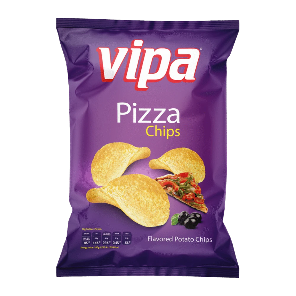 Vipa Chips Pizza 130gr (1*16)