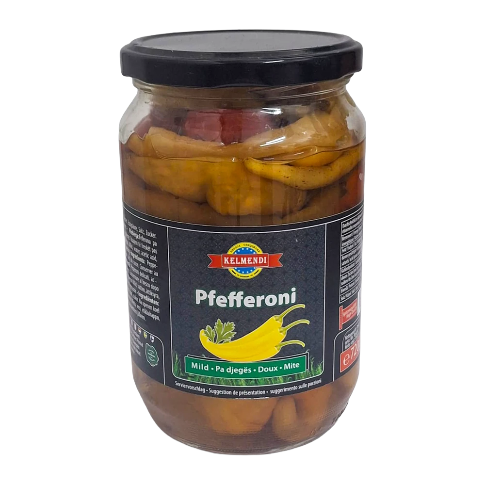 Pfefferonigrün Kelmendi Mild 720gr (1*12)