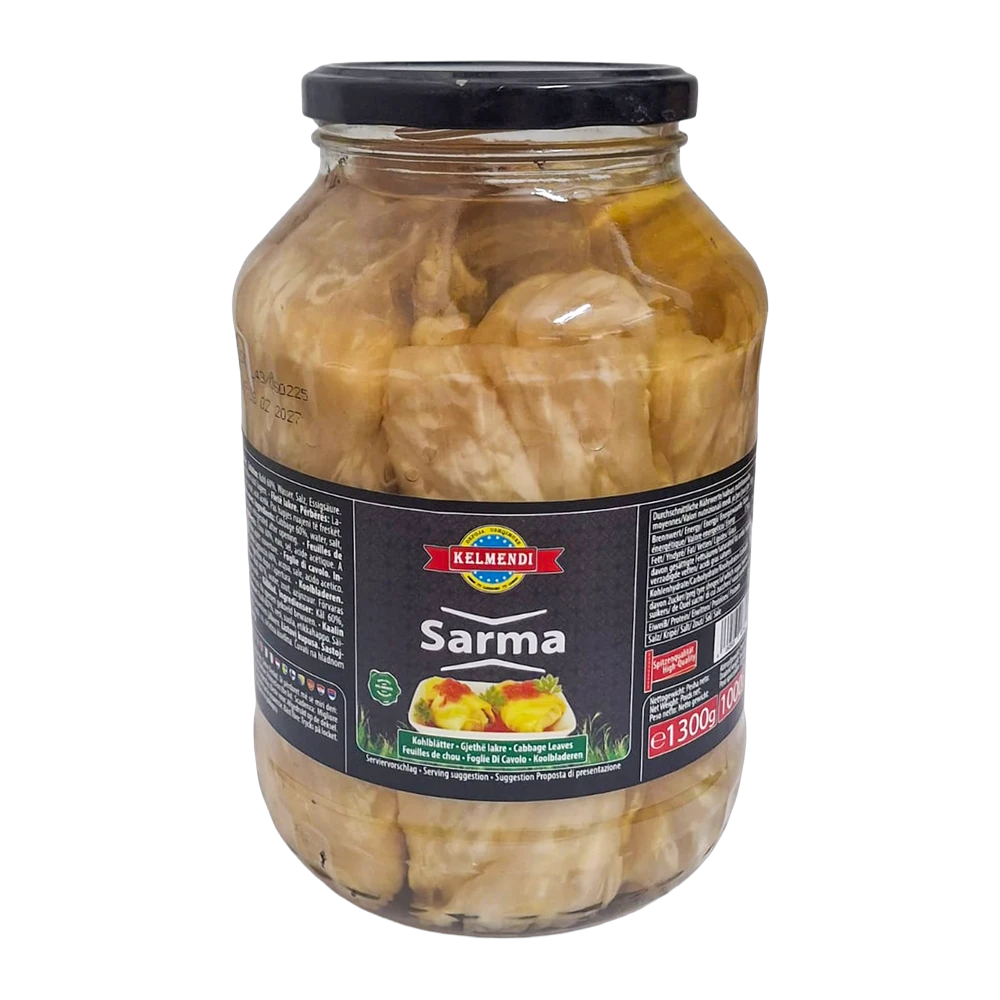 Sarma Weisskohlblätter 1,3 Kg (1*6)