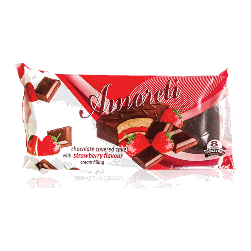 Amoreti Strawberry Choco 200gr (1*15)