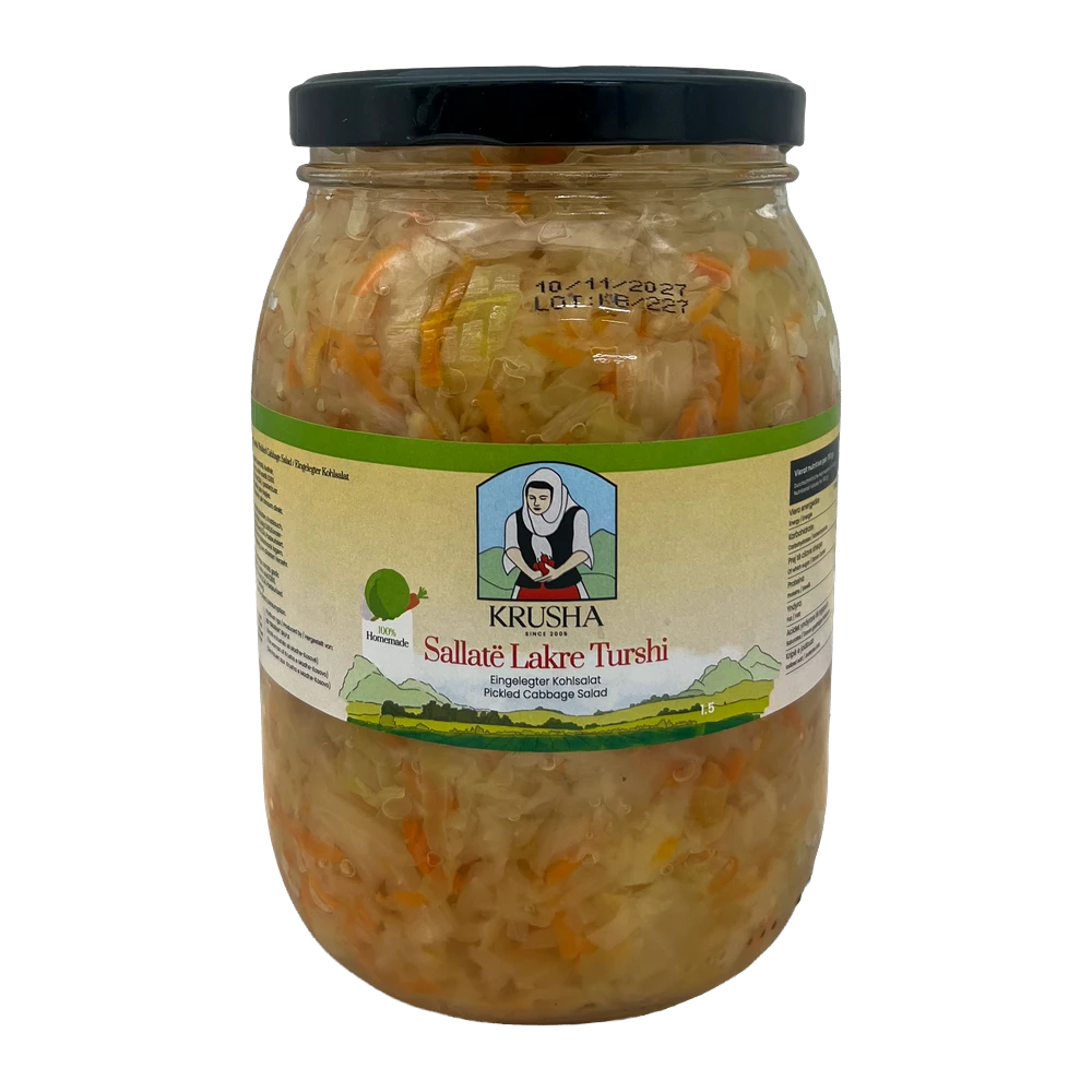 Krusha Salate Turshi mit Karotte 1,5kg (1*6)