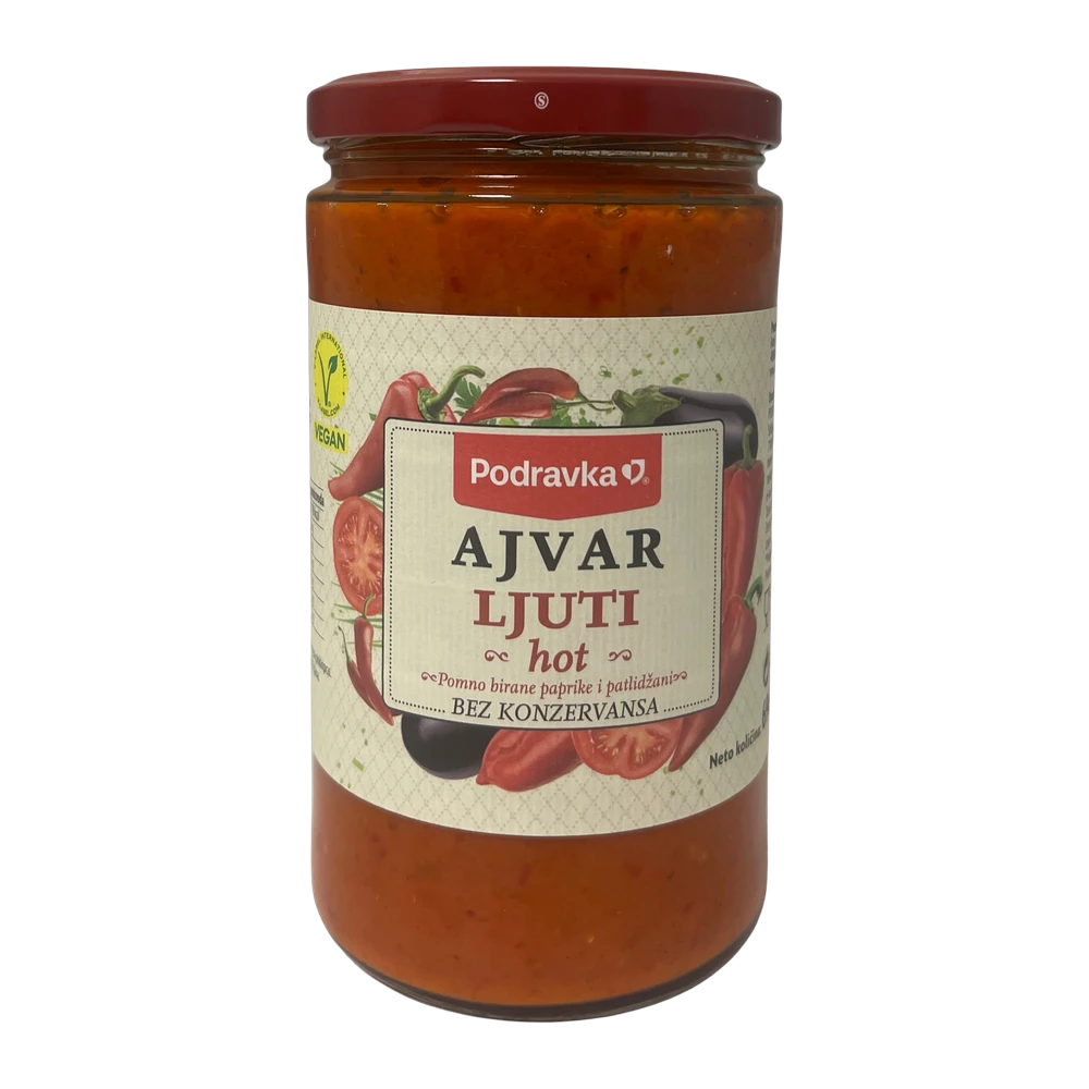 Podravka Ajvar 720 ml Scharf  (1*12)