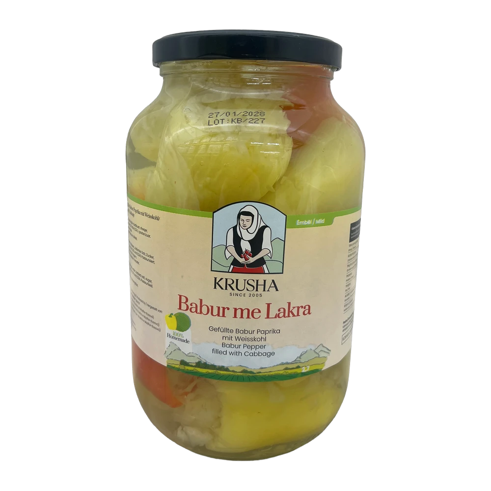 Krusha Babure mit Kraut 2,7 KG  (1*6)