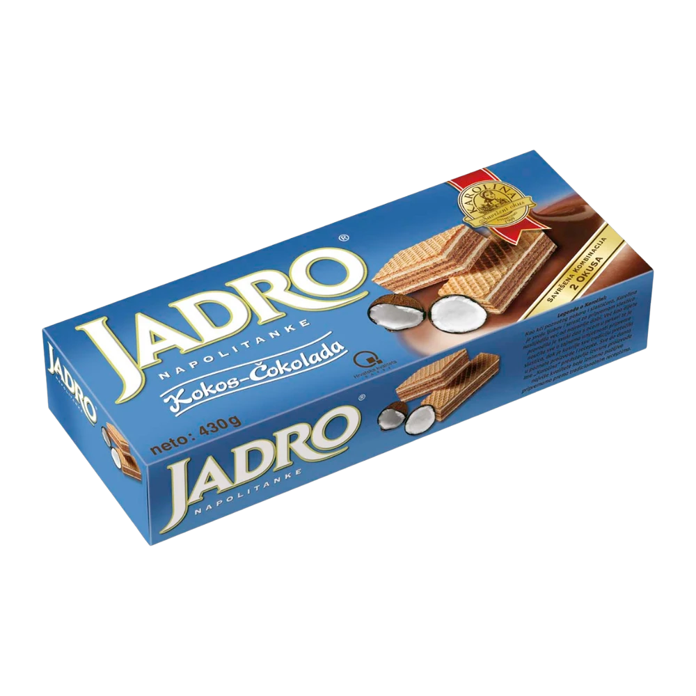 Jadro Napolitanke Kokos 200gr (1*24)