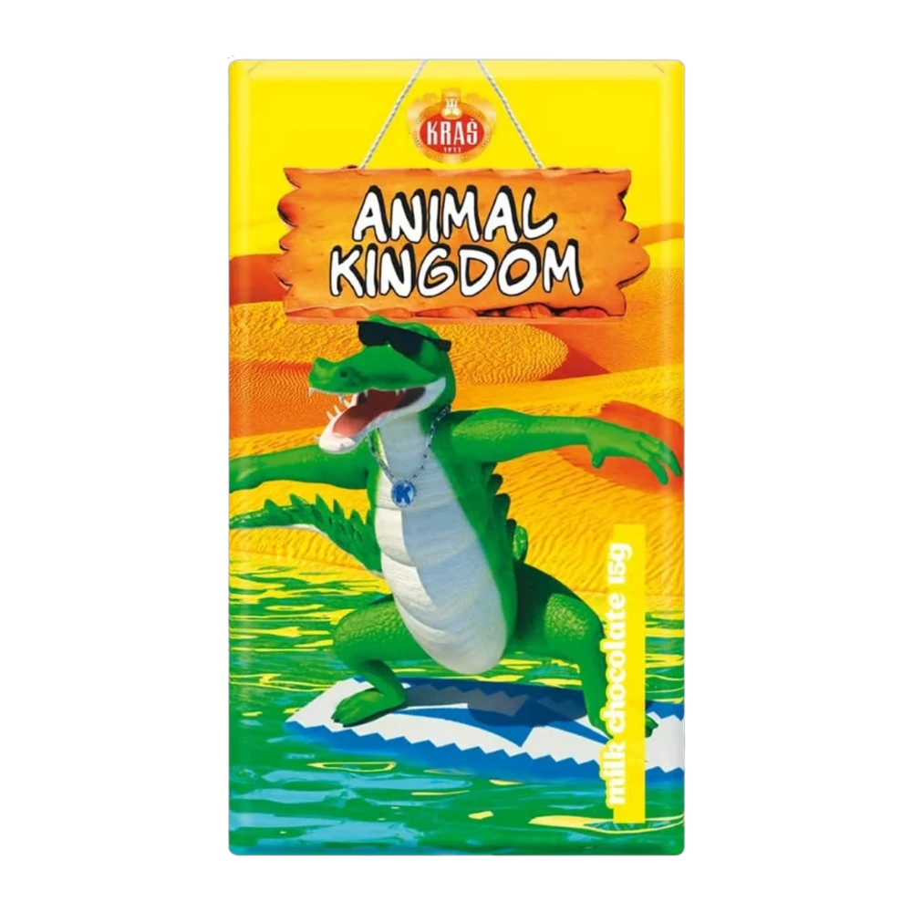Animal Kingdom Milschschokolade 15gr(1*40)
