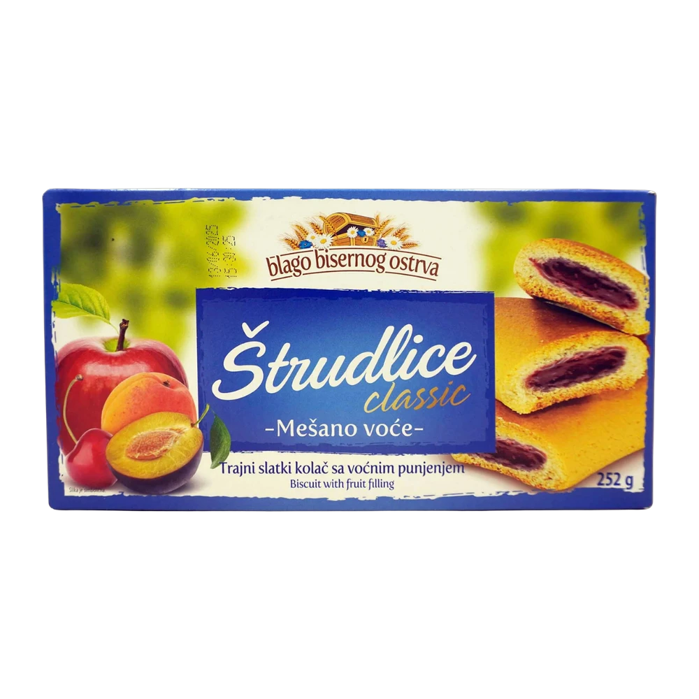 Strudle. gemischte Früchte Zitoperada 252gr (1*12)