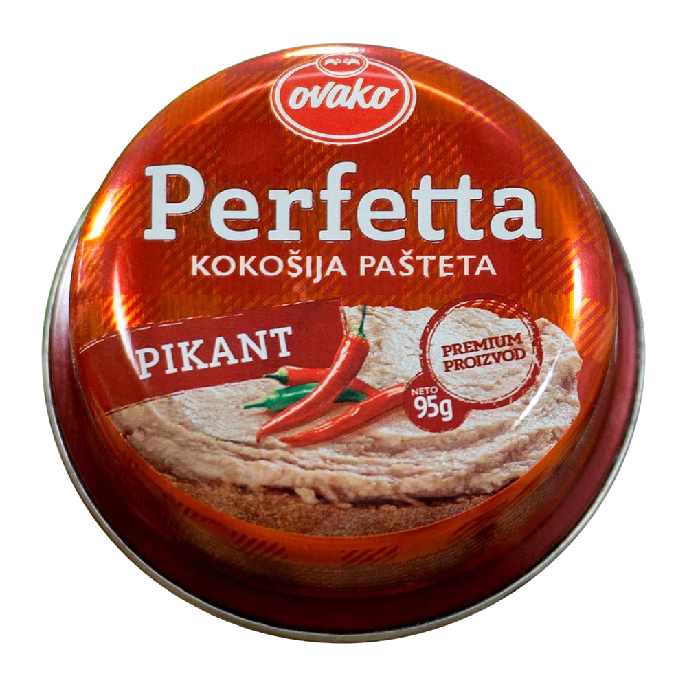 Perfeta hot Hähnchenbrotaufstrich Ovako95gr(1*30)
