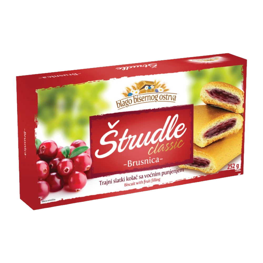 Strudle Preiselbeere Zitoperada 252gr (1*12)