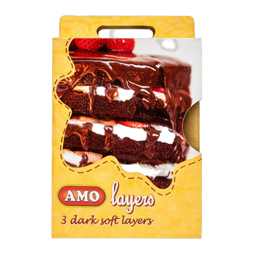 Amo Layers Choco 380gr(1*10)