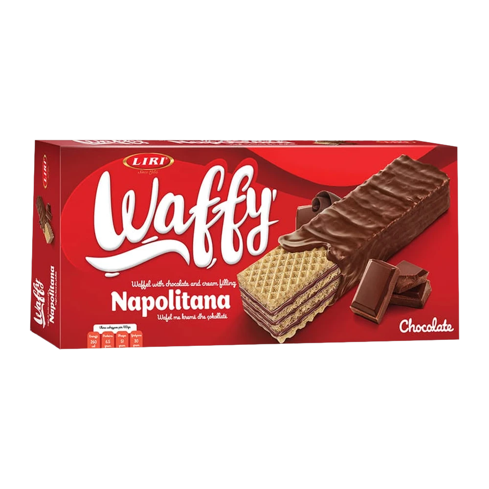 Liri Waffy Chokolade 180gr (1*15)