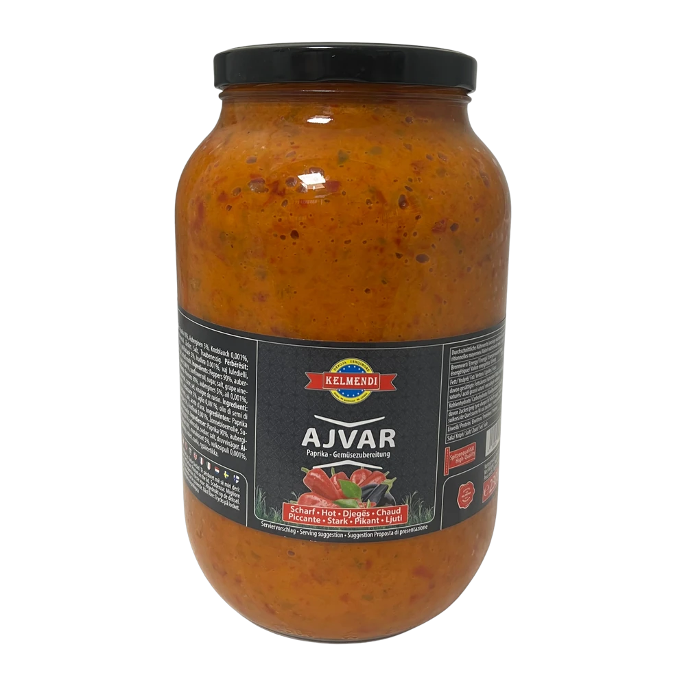 Ajvar Kelmendi Scharf 2,5 Kg (1*6)