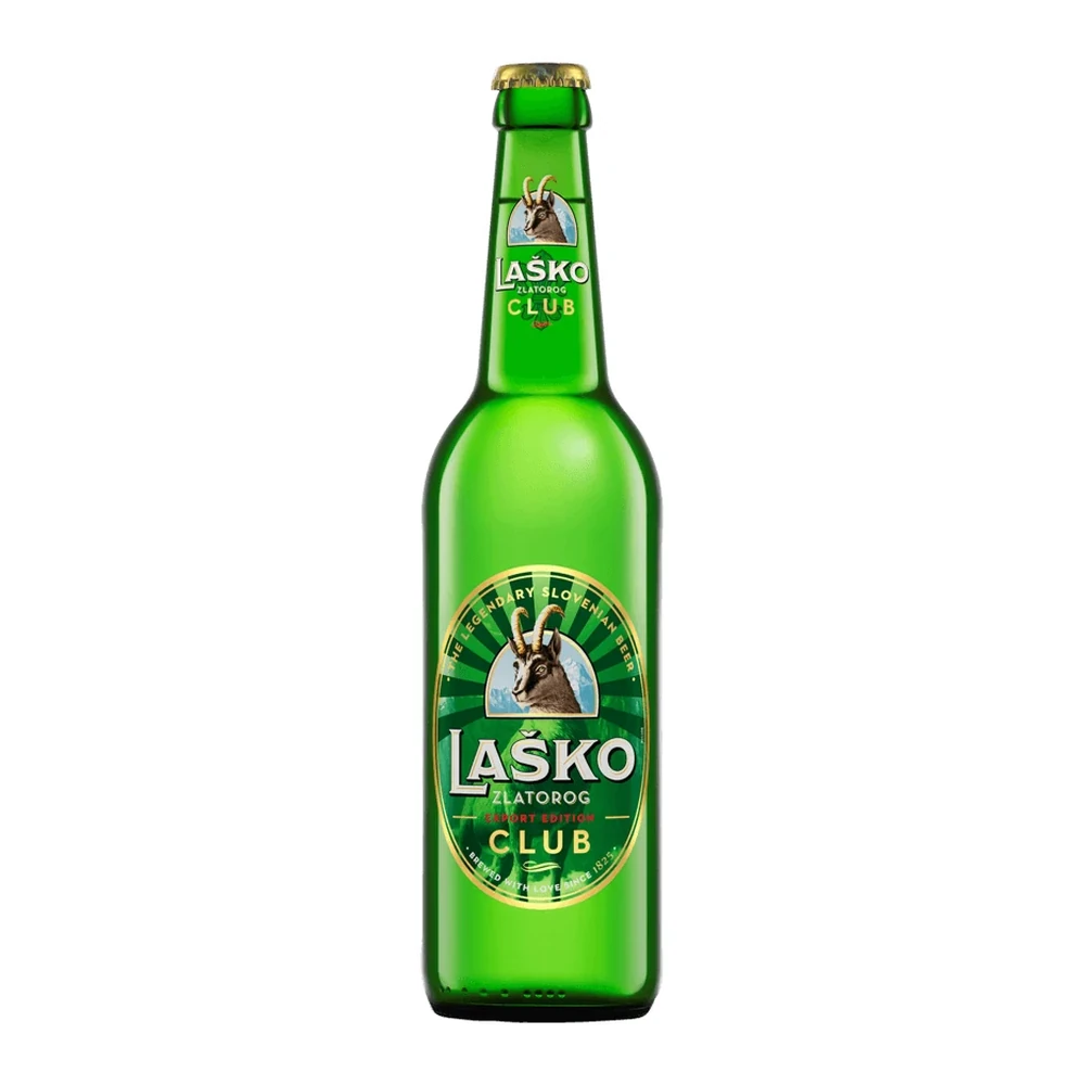 Lasko, Club beer, glass, 0,25 L