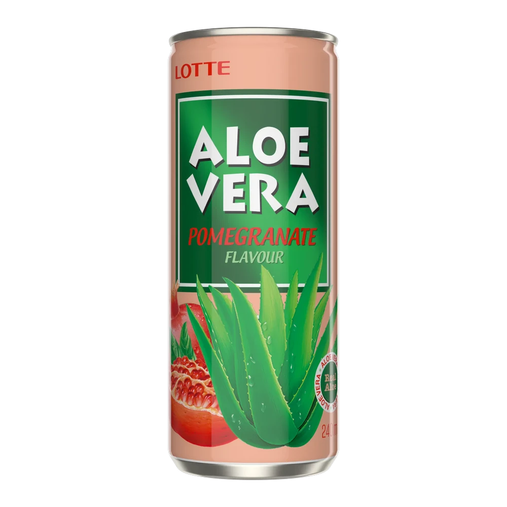 Lotte, Aloe Vera, Pomegranate, 0,24 L