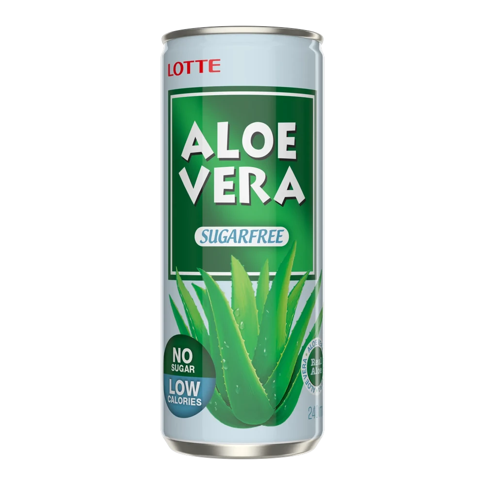 Lotte, Aloe Vera, Sugar-free, 0,24 L