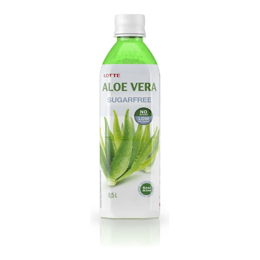 Lotte, Aloe Vera, Sugar-free, 0,5 L
